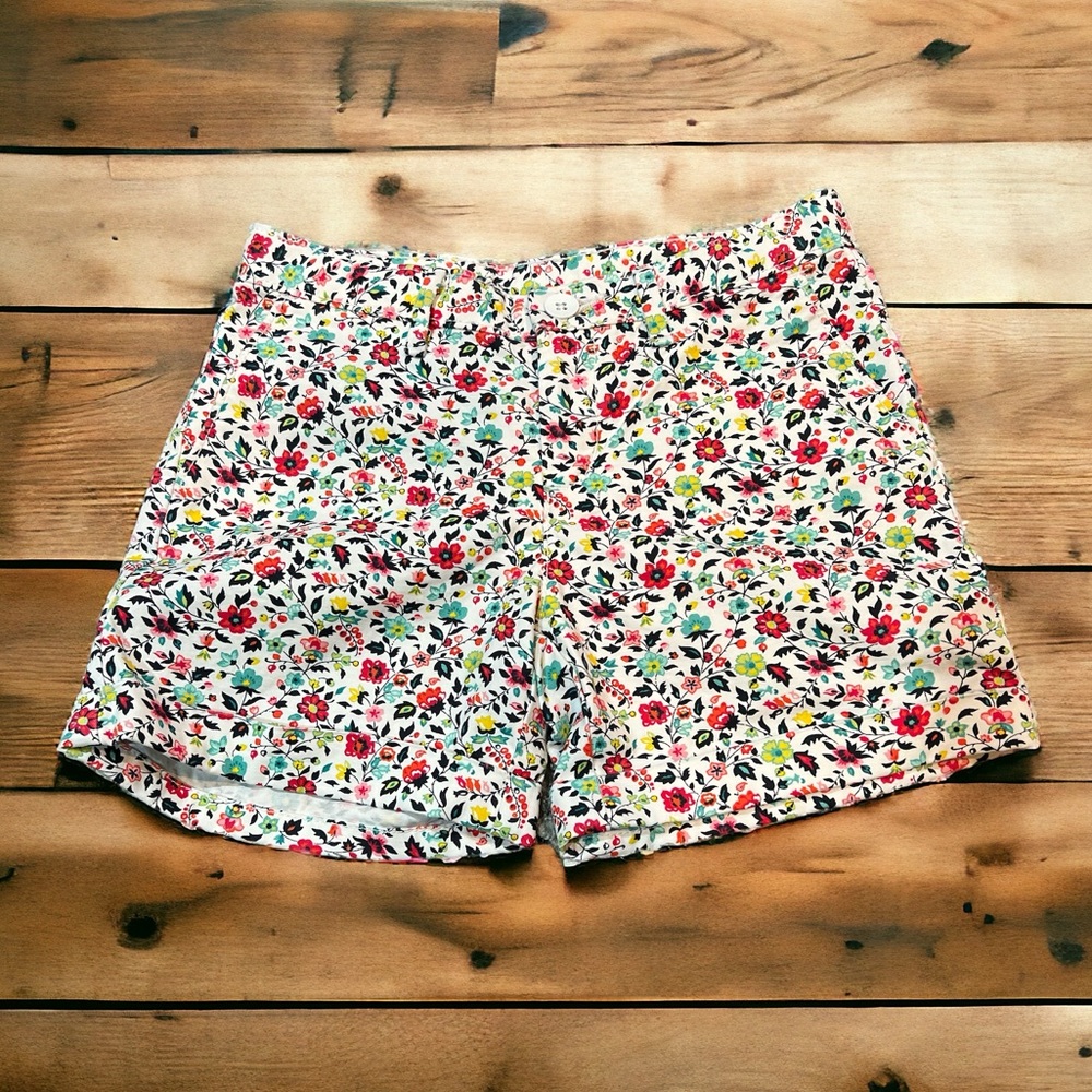 GapKids Floral Shorts Size 10